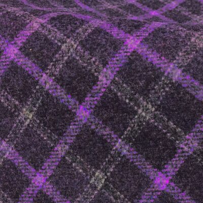 H3414 - Purple Check W/ Lilac White (390 grams / 13.5 Oz)