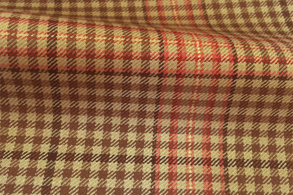 H4121 - Fawn Gingham W/ Red OC (285 grams / 9 Oz)
