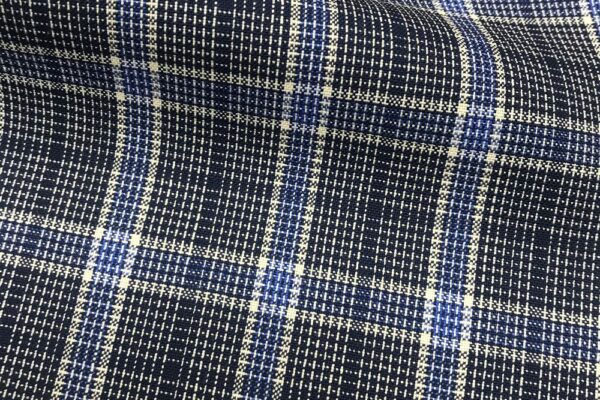 H5107 - NAVY WITH WHITE BLUE CHECK (240 grams / 8 Oz)