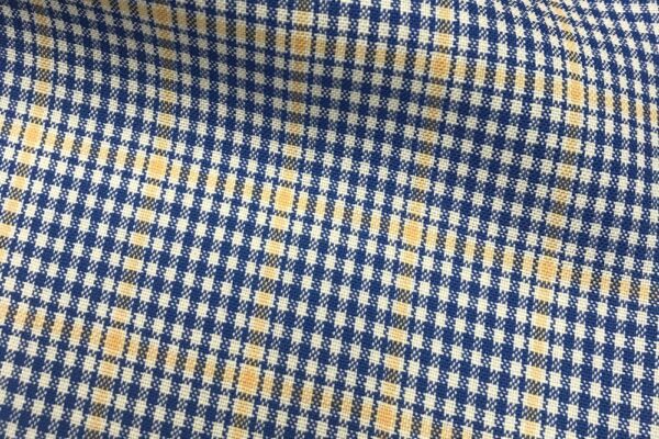 H5115 - NAVY WITH WHITE YELLOW CHECK (240 grams / 8 Oz)