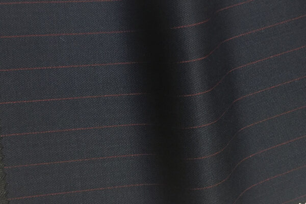 H7522 - NAVY WITH RED PIN STRIPE (280 grams / 9 Oz)