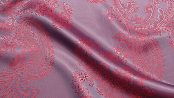 HTL 7031 - Large Paisley Ruby W/Blue