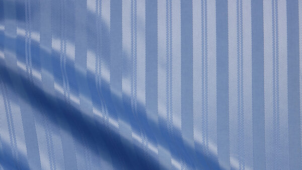 HTL 7074 - Sky Blue Self Stripe