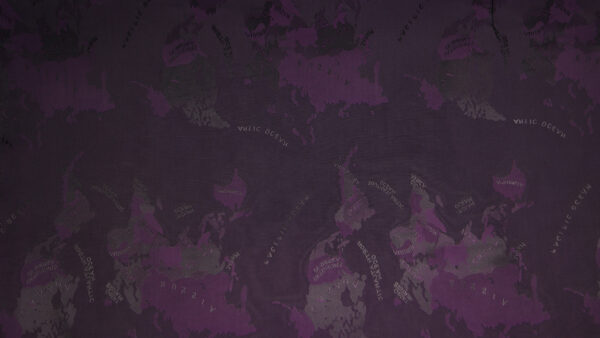 HTL 7104 - World Map Purple