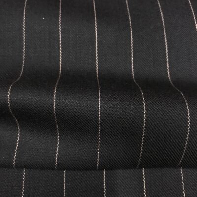 SAL48 - Extra Fine Merino Wool Navy W/ Pink Pin