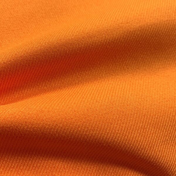 SAL88 - Orange Plain Blended Fabric