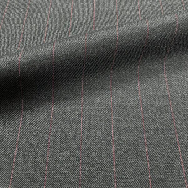 H3750 - Charcoal W/ Red Pinstripe (290 grams / 10 Oz)