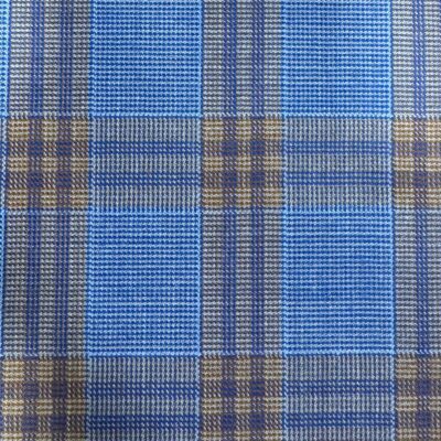 SAL255 - BLUE W/ ORANGE CHECK (280 Grams / 10 oz)