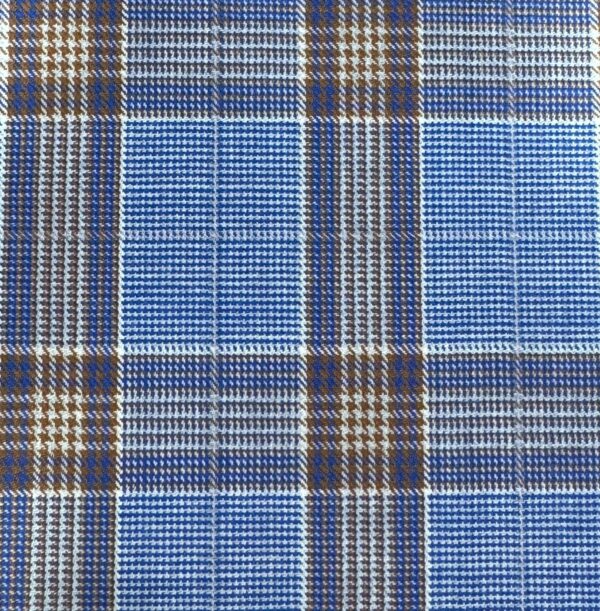 SAL256 - BLUE FANCY CHECK (280 Grams / 10 oz)
