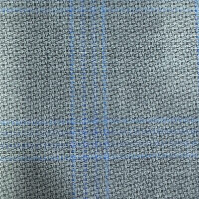 SAL263 - LIGHT GREY W/ BLUE CHECK (280 Grams / 10 oz)