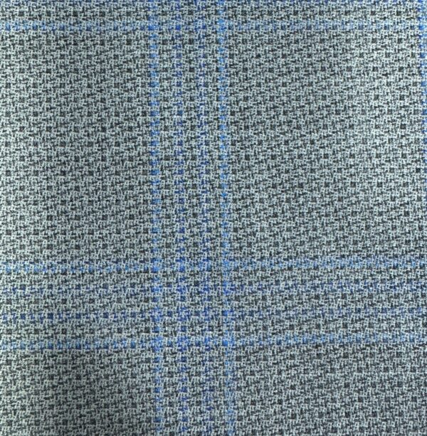 SAL263 - LIGHT GREY W/ BLUE CHECK (280 Grams / 10 oz)