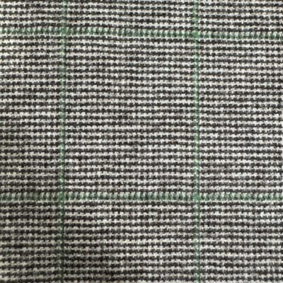 SAL283 - BROWN W/ GREEN CHECK FLANNEL (360 Grams / 13 oz)