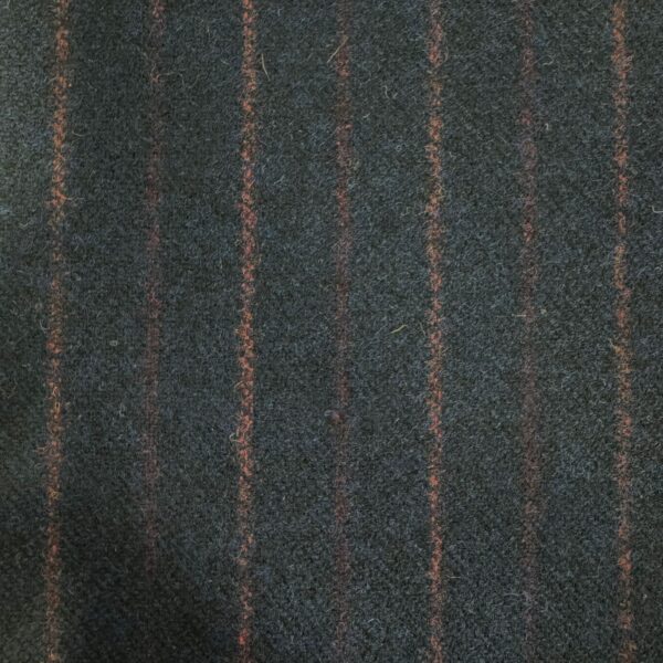 SAL285 - NAVY W/ RED STRIPE FLANNEL (360 Grams / 13 oz)