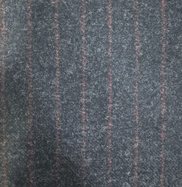 SAL295 - BLUE W/ RED STRIPE FLANNEL (360 Grams / 13 oz)