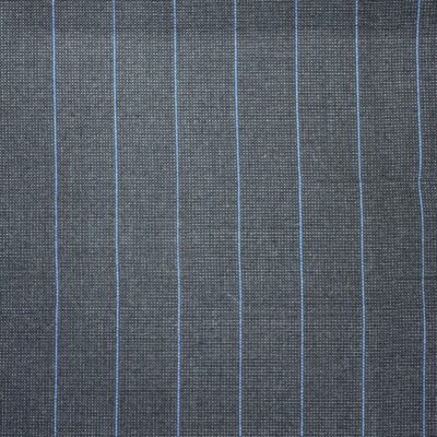 SAL303 - CHARCOAL PINHEAD W/ BLUE STRIPE SUPER 120' & SILK (200 Grams / 7 oz)