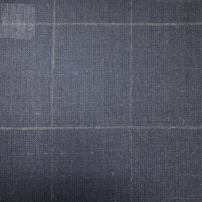 SAL308 - NAVY CHECK MOHAIR WORSTED (280 Grams / 10 oz)