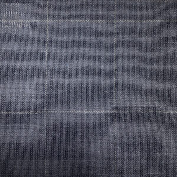 SAL308 - NAVY CHECK MOHAIR WORSTED (280 Grams / 10 oz)