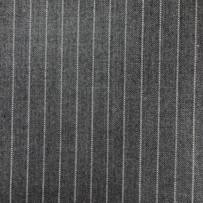SAL311 - GREY NARROW ROPE STRIPE SUPER 120' (300 Grams / 12.5 oz)