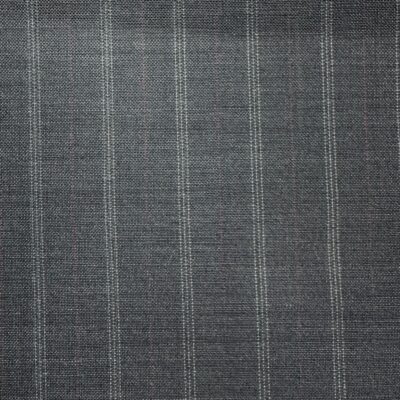 SAL318 - GREY W/ GREY & RED STRIPE SUPER 120' & MOHAIR (220 Grams / 7.5 oz)
