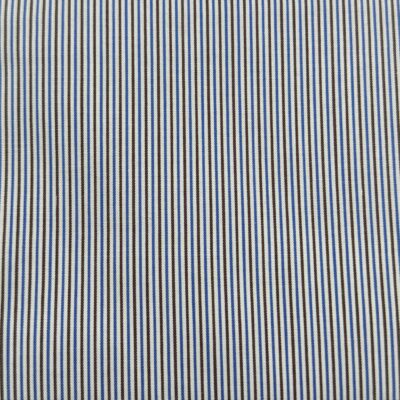 SS77 - Brown & Blue Stripe
