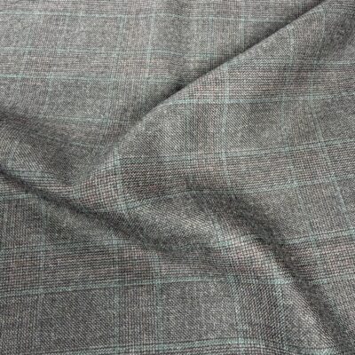 H3502 - DARK GREY POW W/ RED & TEAL OVERCHECK (350 Grams / 12 oz)